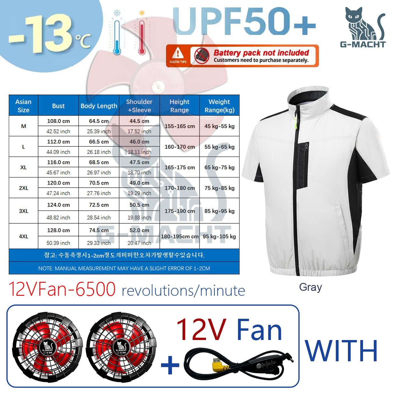 Summer 4 Fans Air Conditioning - Outdoor Sport Windbreaker 리뷰 및 가격
