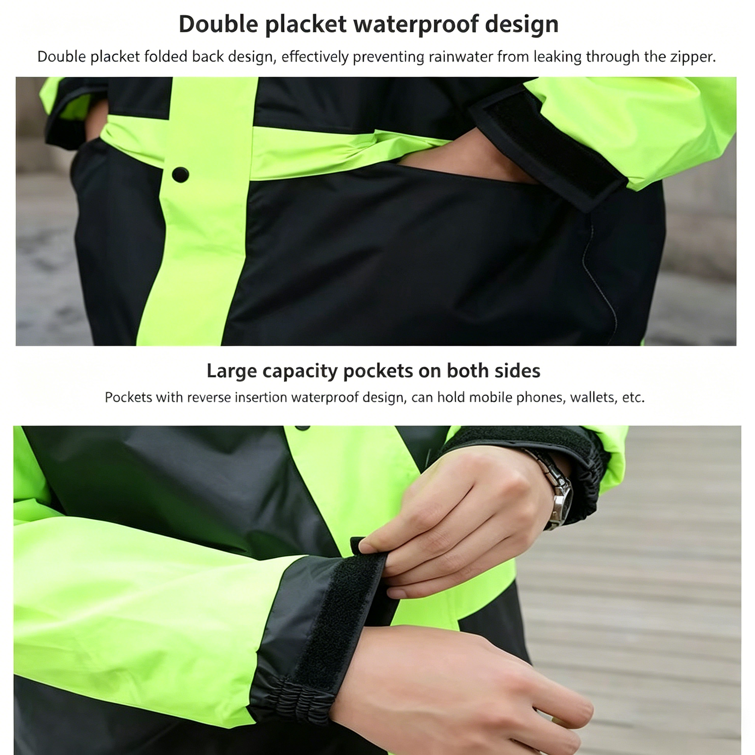 Motorcycle Raincoat Suits Men  - Outdoor Sport Jacket 리뷰 및 가격