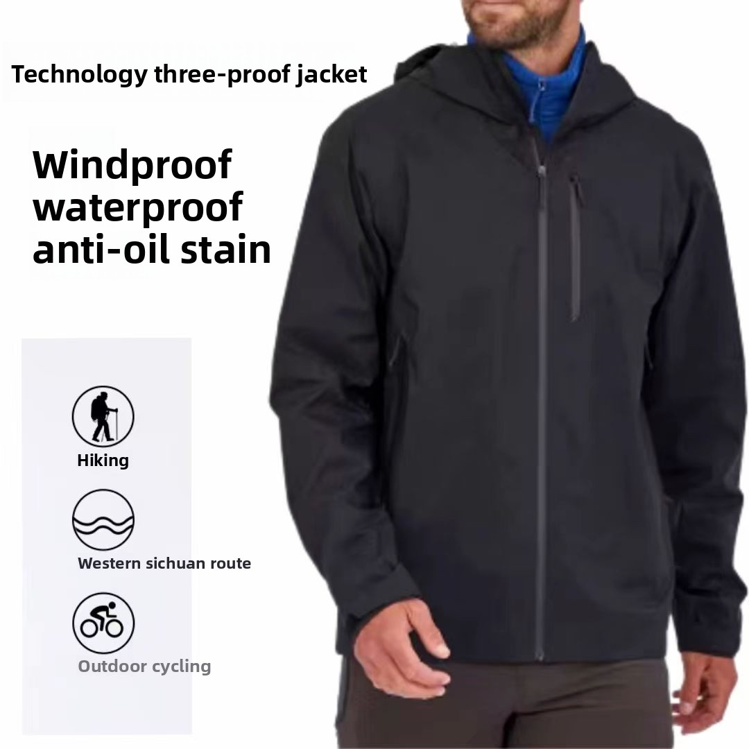 Men's Outdoor Tech Shell Jacke - Outdoor Sport Windbreaker 리뷰 및 가격