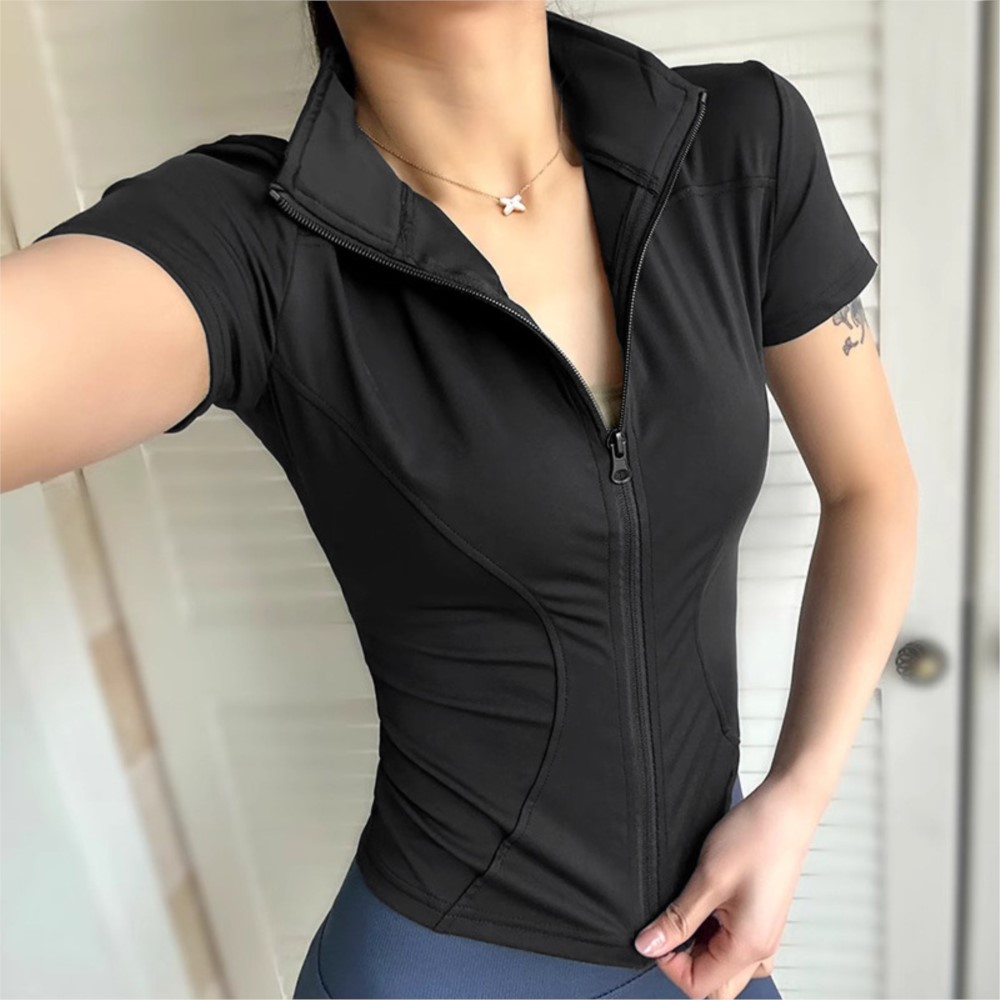 Yoga Wear Women's Short-sleeve - Outdoor Sport Jacket 리뷰 및 가격