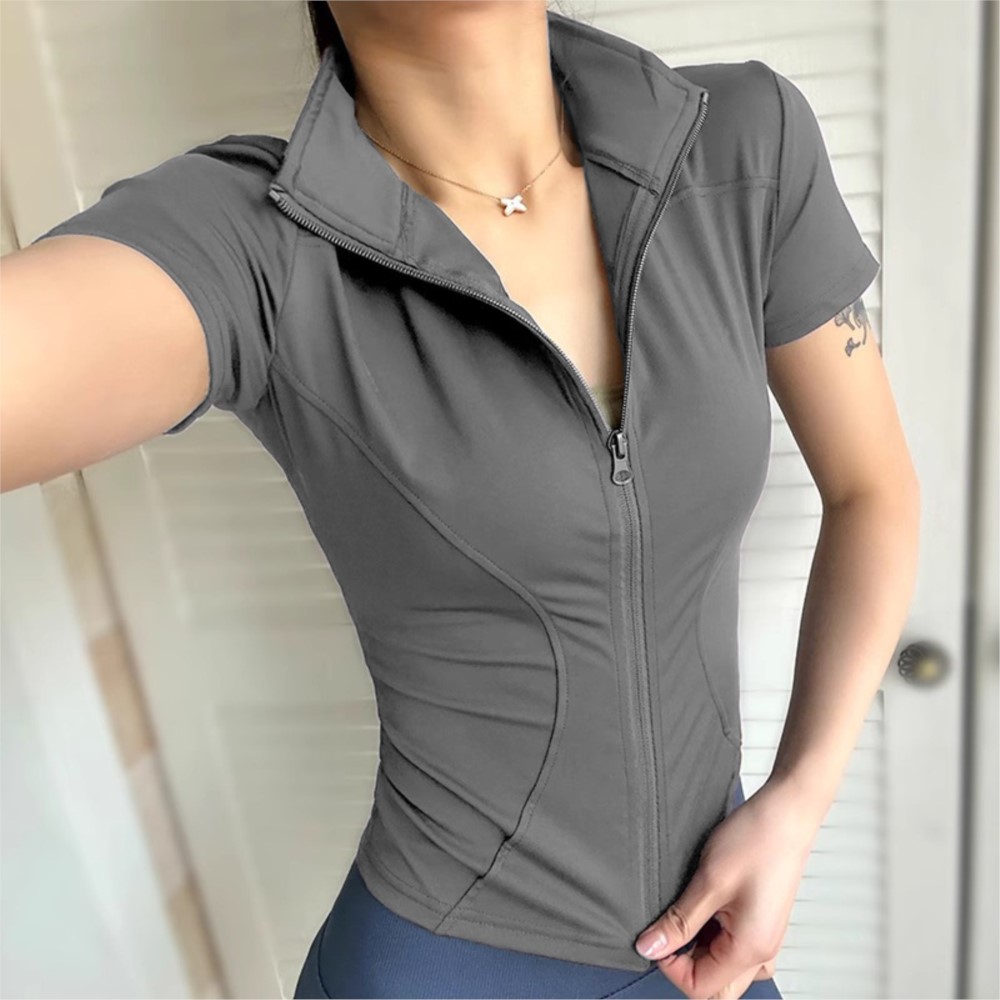 Yoga Wear Women's Short-sleeve - Outdoor Sport Jacket 리뷰 및 가격
