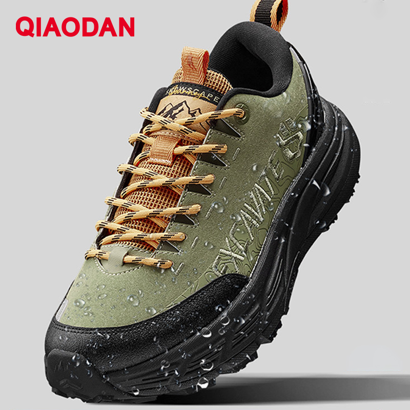 QIAODAN Hiking Shoes Men Leath - Climbing Shoe Beginner 리뷰 및 가격