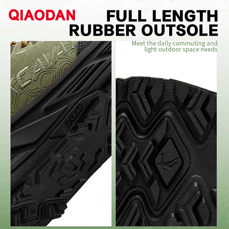QIAODAN Hiking Shoes Men Leath - Climbing Shoe Beginner 리뷰 및 가격