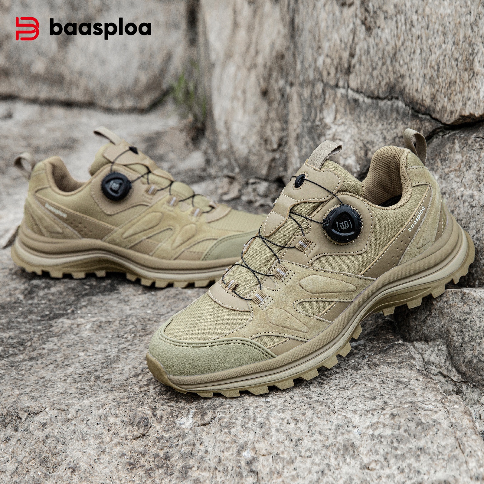 Baasploa Men Hiking Shoes Leat - Climbing Shoe Beginner 리뷰 및 가격