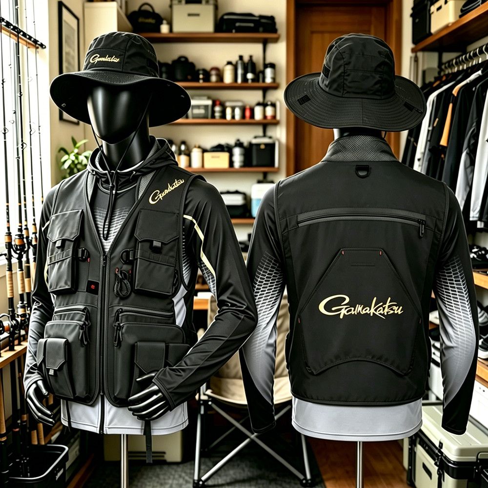 Gamakatsu Men Multi-Pocket Fis - Outdoor Sport Jacket 리뷰 및 가격