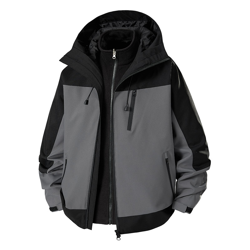3-in-1 Splicing Mens Hiking Ja - Outdoor Sport Windbreaker 리뷰 및 가격