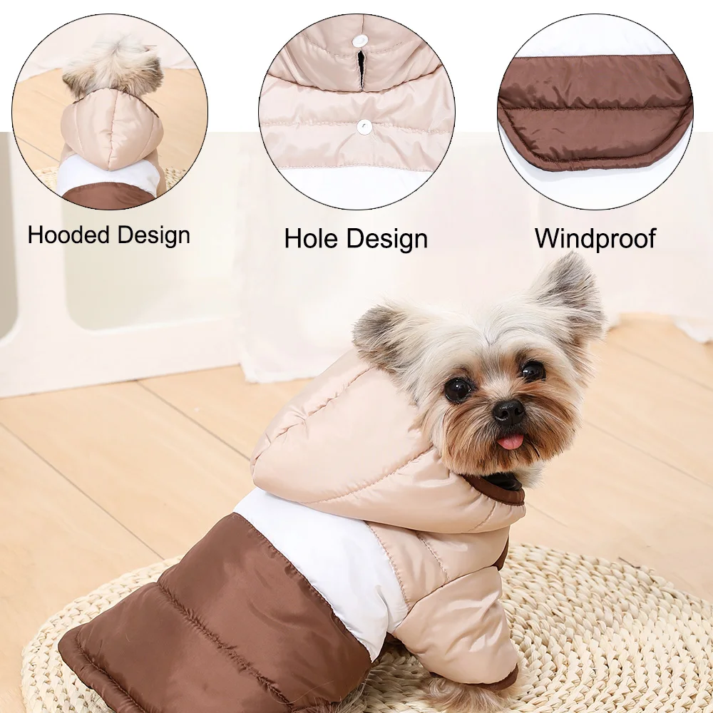 Puppy Travel Clothes With Hood - Outdoor Sport Windbreaker 리뷰 및 가격