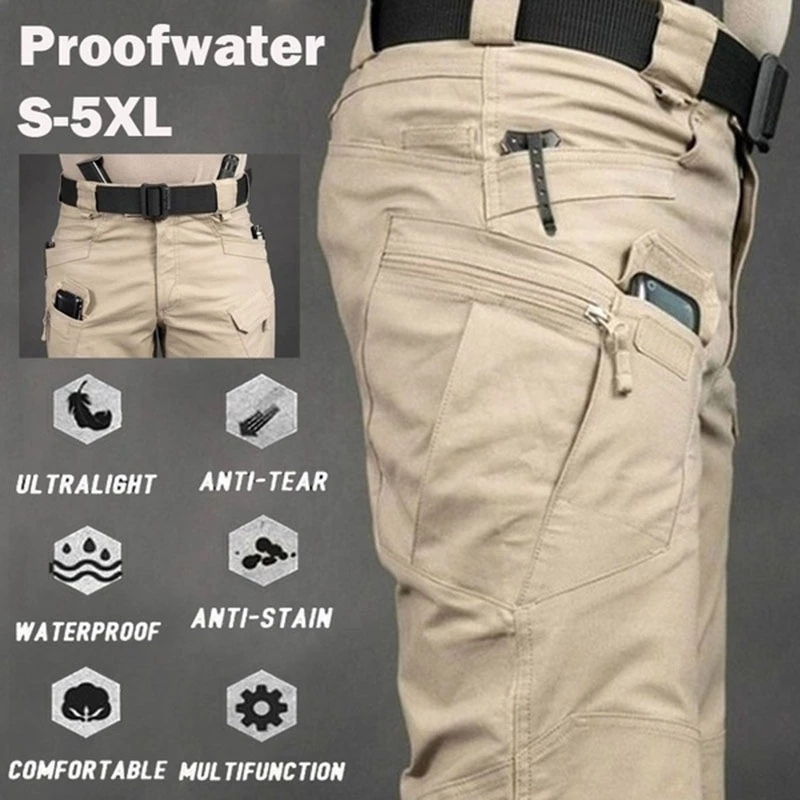 Men's Tactical Cargo Pants 6XL - Outdoor Sport Hiking Pants 리뷰 및 가격